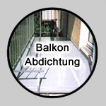 Die Balkonabdichtung.